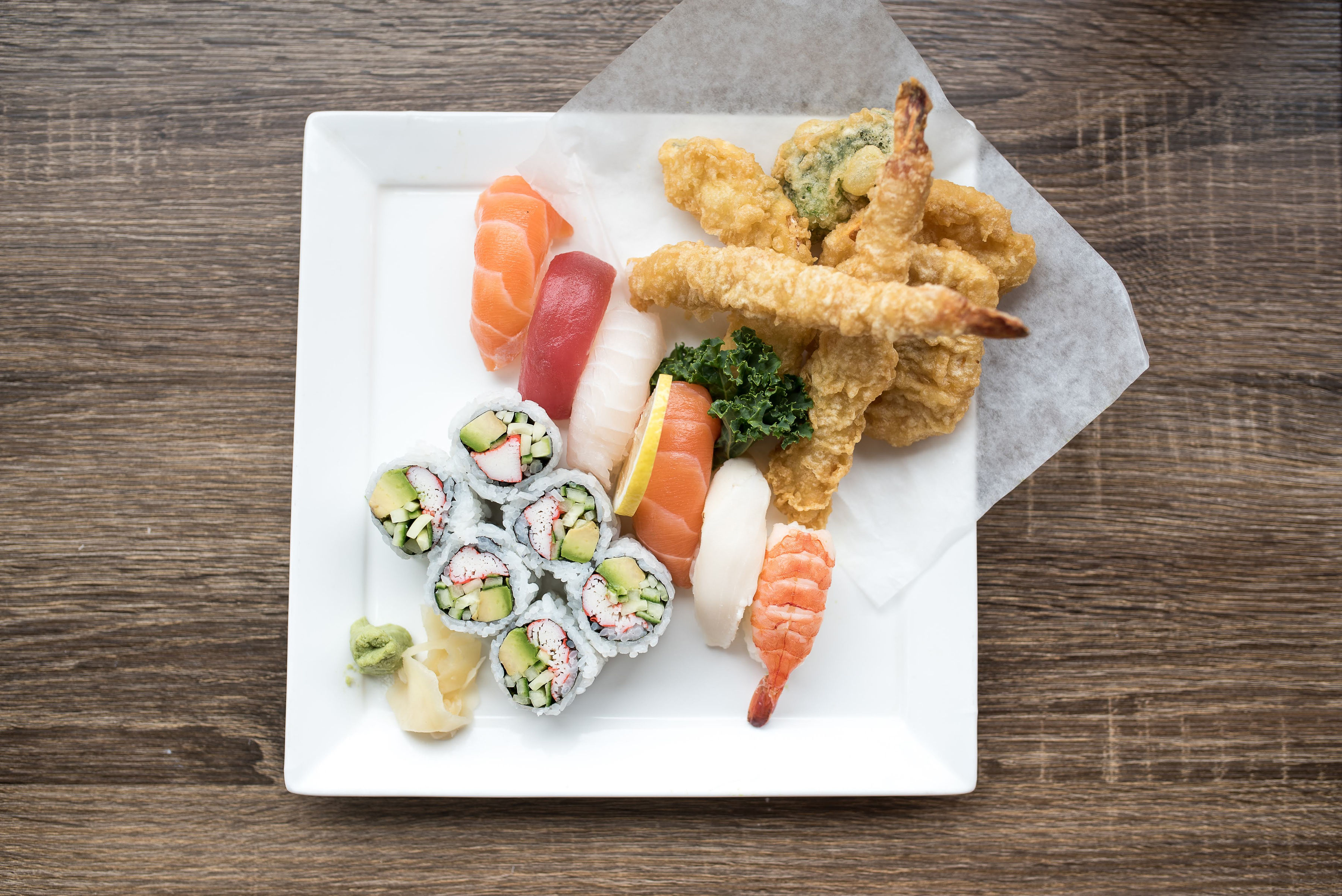 Tempura & California & Sushi